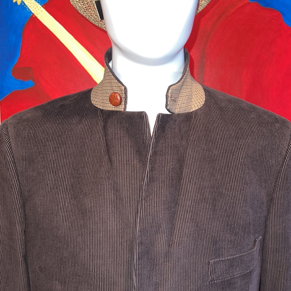 Tommy Hilfiger Mens Tailored Corduroy Coat #391 - Picture 6 of 11